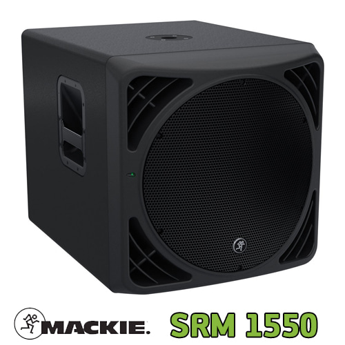 [MACKIE] 맥키 SRM1550 맥키우퍼 15인치 파워드 서브우퍼 대형스피커/1200W /공연용 스피커