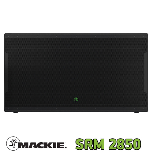 [MACKIE] 맥키 SRM2850 맥키우퍼 18인치 더블 파워드 서브우퍼 대형스피커/1600W더블 /공연용 스피커