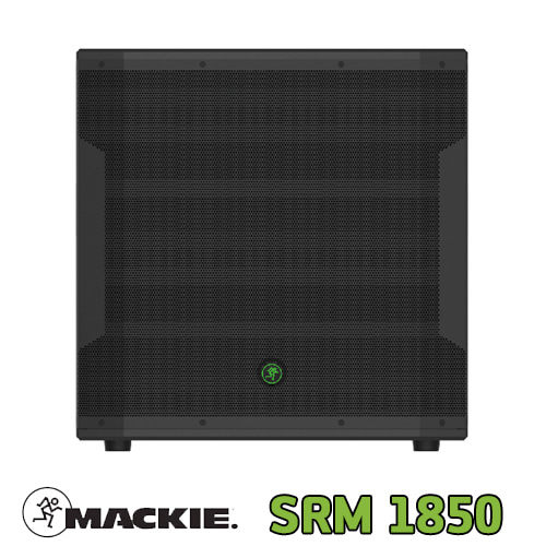 [MACKIE] 맥키 SRM1850 맥키우퍼 18인치 파워드 서브우퍼 대형스피커/1600W /공연용 스피커