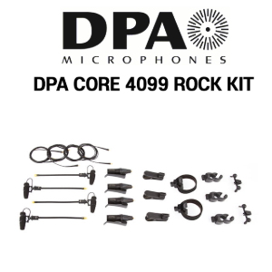 DPA CORE 4099 CLASSIC KIT 마이크4개 세트 (KIT-4099-DC-4C-C) 펠리칸 케이스 미포함