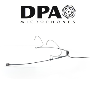 DPA 4488-DC-R-B00 헤드셋 마이크 블랙 MicroDot