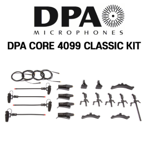 DPA CORE 4099 CLASSIC KIT 마이크4개 세트 (KIT-4099-DC-4C)
