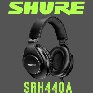 [정식수입/신형] 슈어 SRH440A 모니터링 헤드폰