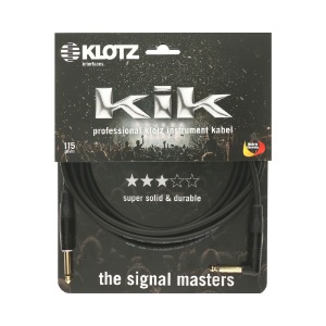 KLOTZ KIK PRO 클로츠 기타 케이블 (TS-TS ㄱ자,Klotz 커넥터)