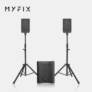 MYFIX STAGE2 마이픽스 포터블 내장배터리 액티브 버스킹 스피커